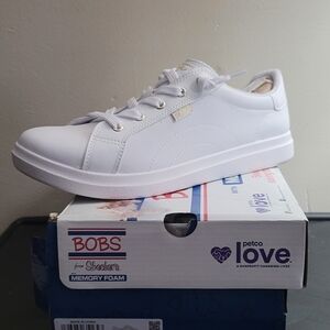 BOBS from Skechers White Sneakers Minimalist Low-Top
